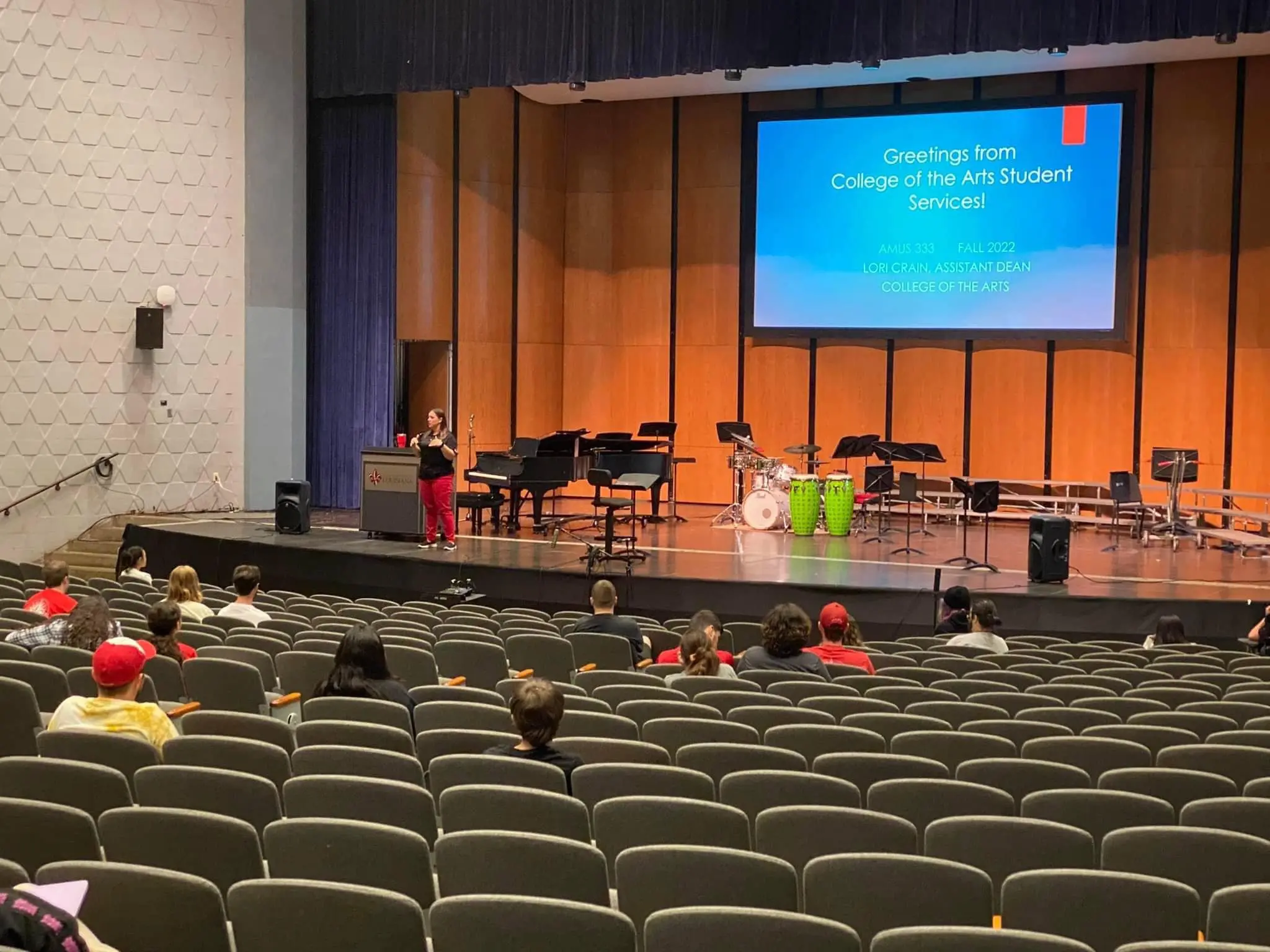 Presentation Furniture at UL Lafayette by Go Media LLC