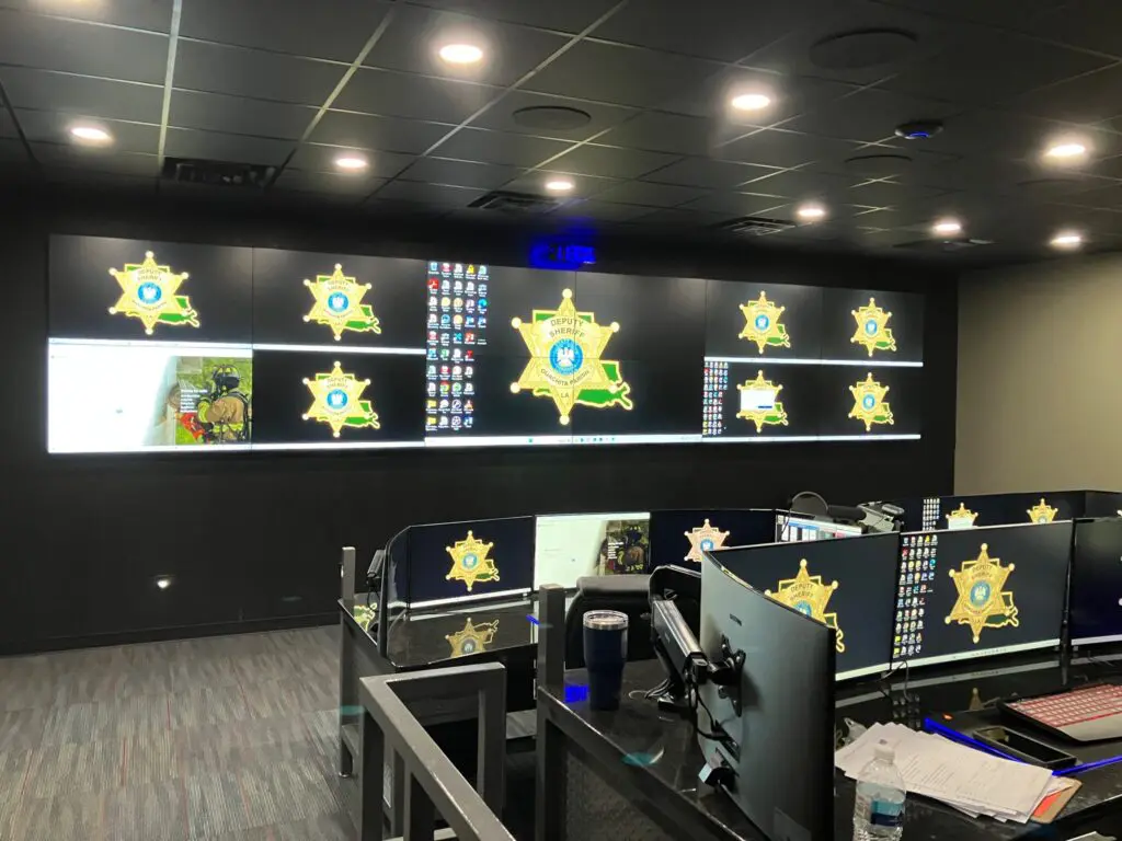 Ouachita Parish Sheriff’s Department Real-Time Crime Center in Monroe, Louisiana powered by Go Media