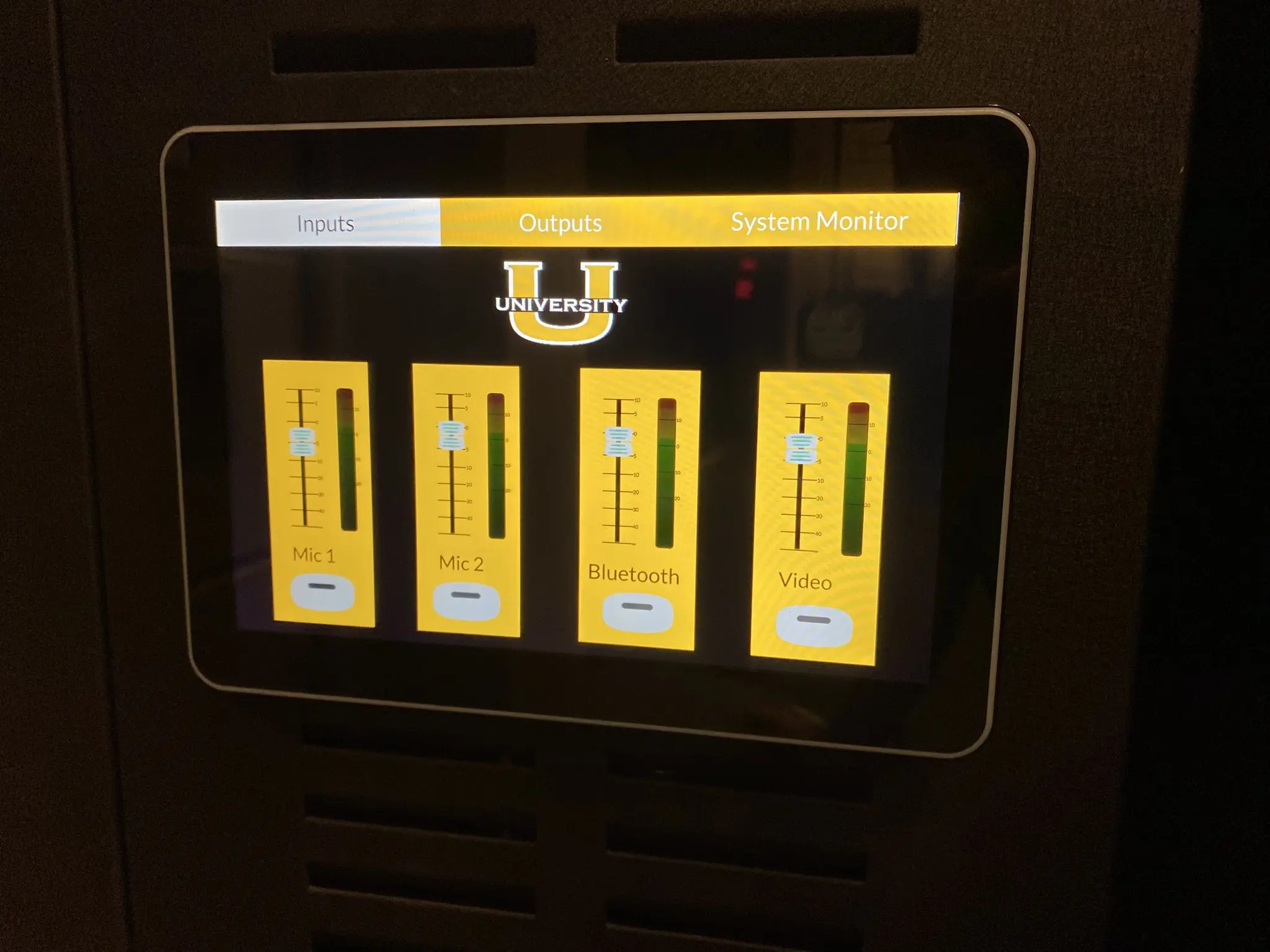 AV Control System installation in Monroe done by Go Media LLC