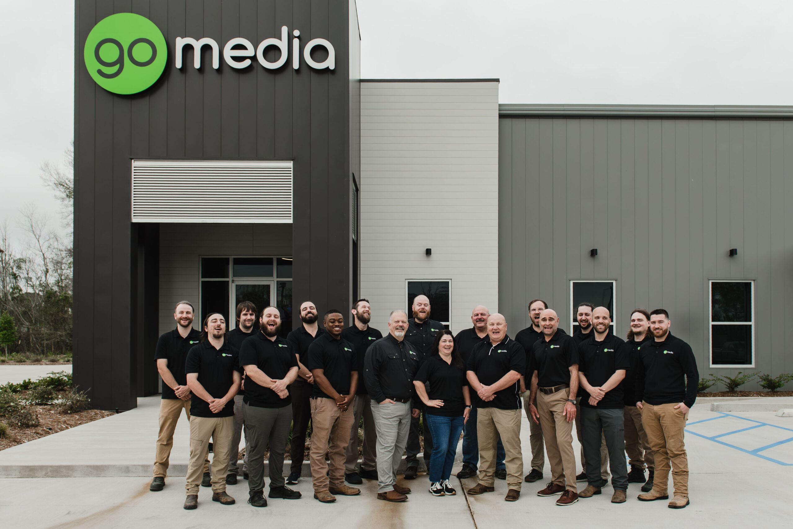 Team photo of Go Media LLC - Based in Lafayette Louisiana and serving the entire Gulf Coast, Texas, and Denver Colorado